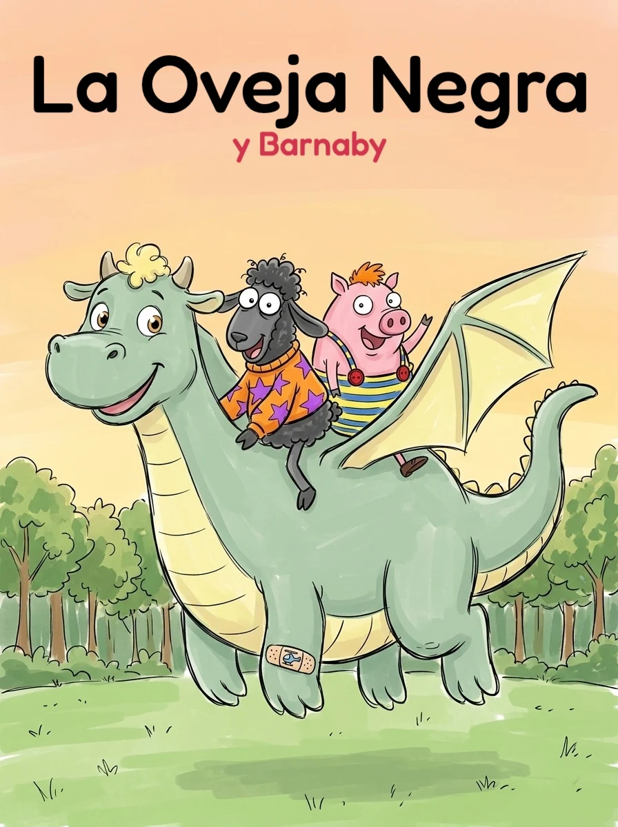 Black Sheep and Barnaby — cover in Spanish